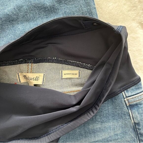 Madewell Maternity Kick Out Crop Jeans Size 28P NWT - Picture 3 of 7